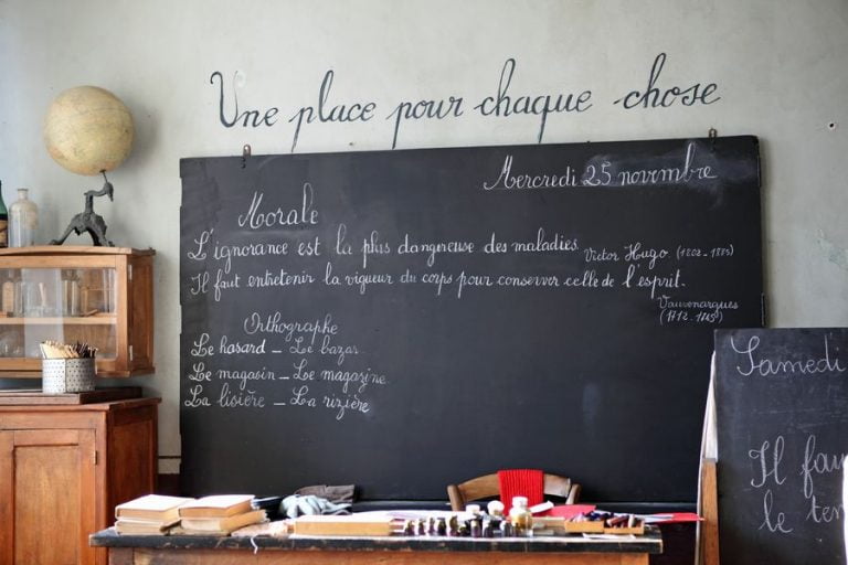 Ecole d'autrefois - Crédit Fotolia