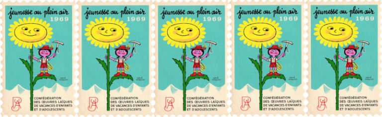 Affiche Jeunesse en plein Air 1969