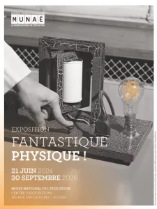 Affiche de l'exposition fantastique Physique - Munaé